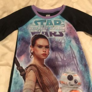 NEW Star Wars Pajama PJ Dress youth XS